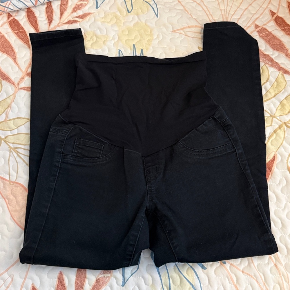 Motherhood Maternity black skinny jeans